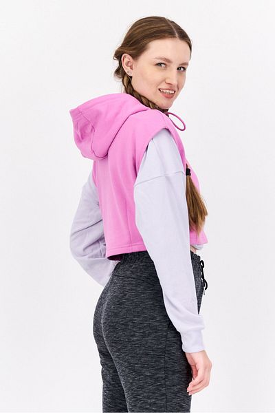 Puma Women Sportswear Fit Brand Logo Training Hoodies, Pink