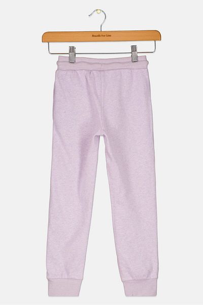 converse Kids Girl Brand Logo Jogger Pants, Purple