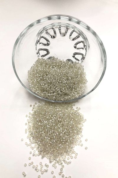 Hayalperest boncuk Ανοιχτό Γκρι Χάντρες Άμμου 2 Mm 50 γρ