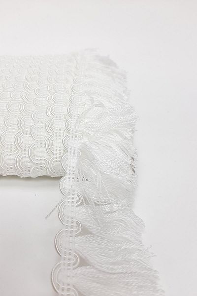 Hayalperest boncuk 5 cm Wide Waterway Patterned Tasseled Strip