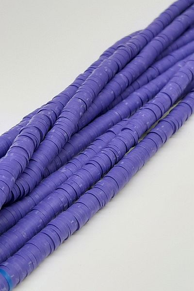 Hayalperest boncuk Lilac Fimo Dough Beads 6mm