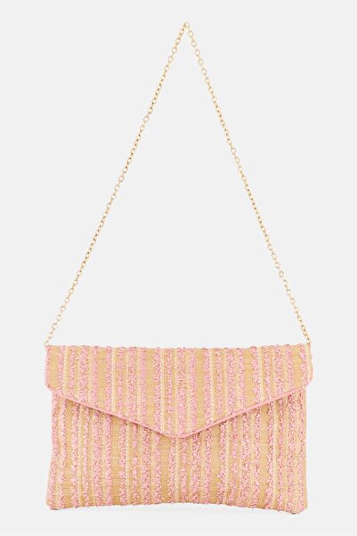 Urban Expressions حقيبة كروس بودي منسوجة للنساء 28 طول × 18 ارتفاع × 1 عرض سم...