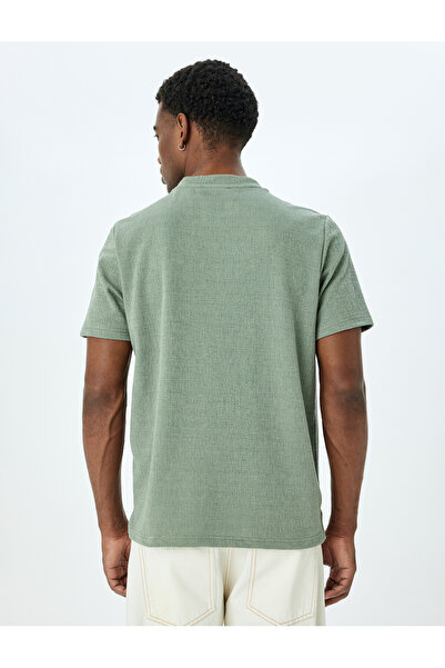 Koton green Crew Neck T-Shirt