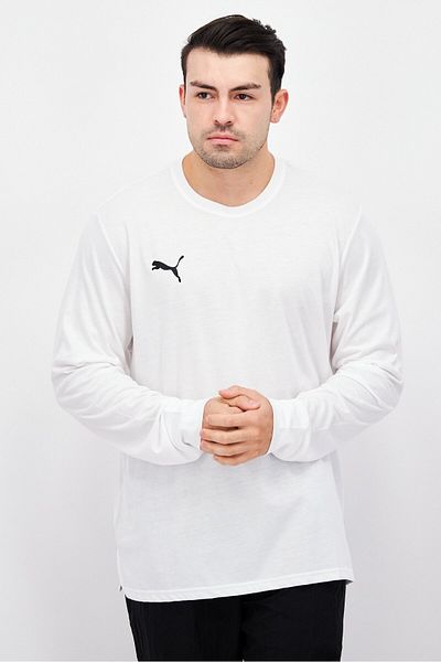 Puma Men Sportswear Fit Long Sleeve Training T-shirt, White