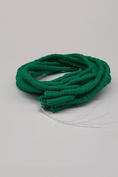 Hayalperest boncuk Πράσινες χάντρες ζύμης Fimo 6mm