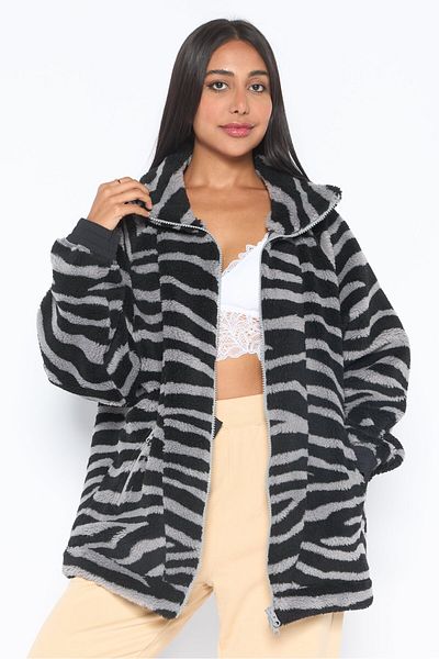 adidas Women Sportswear Fit Outdoor Jacket, Black