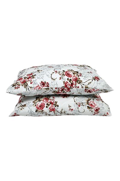femmhome IvyRose Basic Cotton Pillow Case - 2 Pieces 50x70 Cm SNV011-12