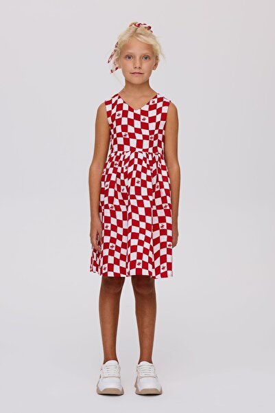 Beverly Hills Polo Club BG Store Kız Çocuk Desenli Elbise