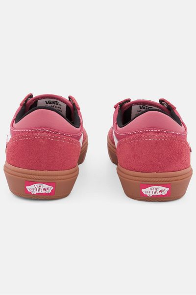 Vans Women Gilbert Crockett Lace Up Skate Shoes, Red