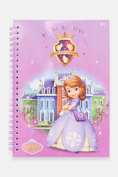 Disney Kids Girl Sofia The First Zip Lock Set, Pink Combo