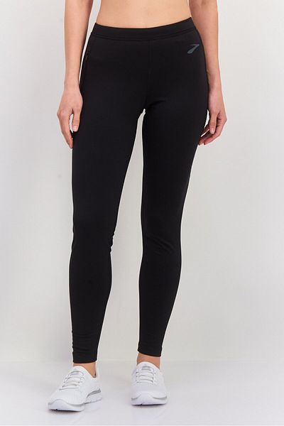 Brooks Men Sportswear Fit Training Thermal Leggings Pants, Black