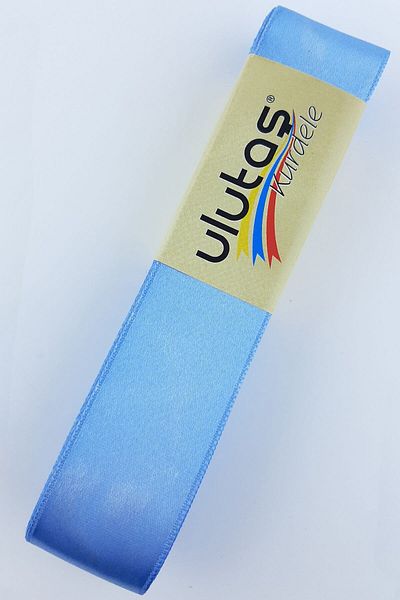 Hayalperest boncuk Baby Blue Satin Ribbon 3 Cm 10 Mt