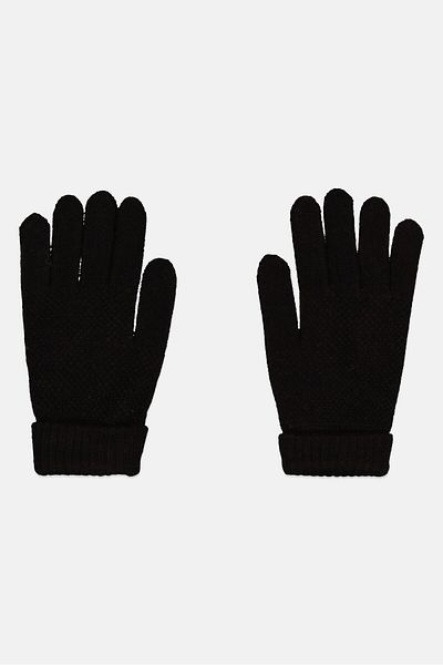 Rampage Women Textured Gloves, Black
