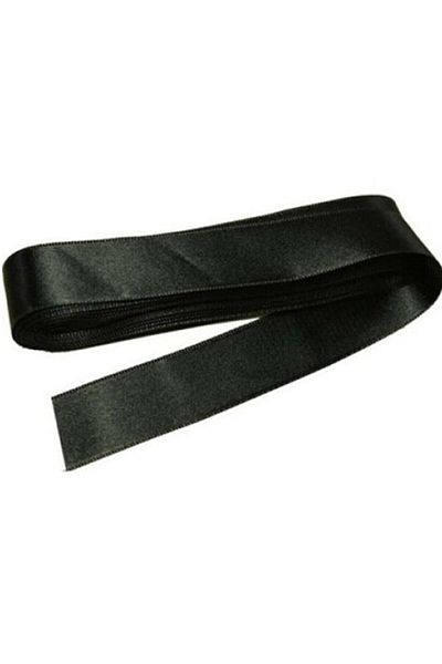 Hayalperest boncuk Black Satin Ribbon 3 Cm 10 Mt