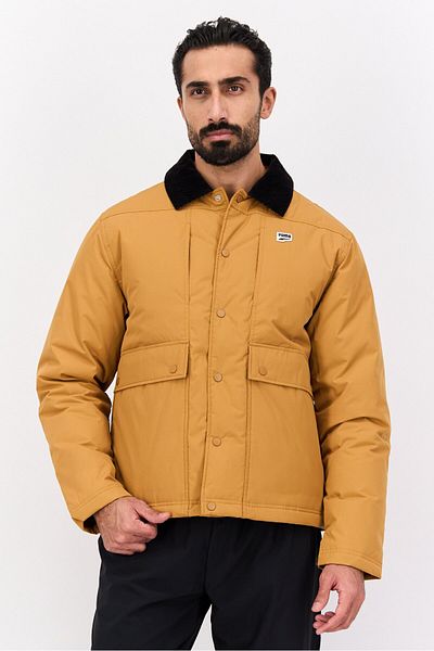 Puma Men Sportswear Fit Training Jacket, Tan