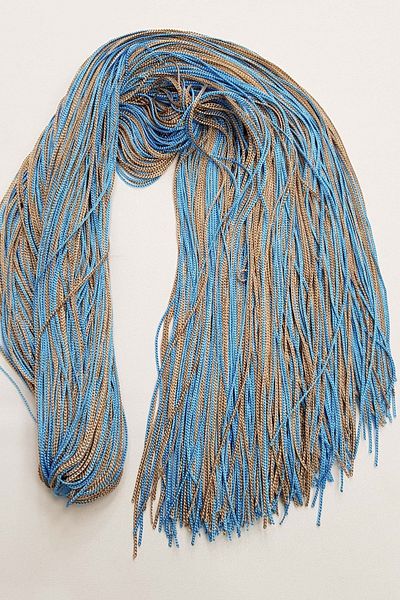 Hayalperest boncuk Blue-Mink Single Tie Fringed Tassel 60 cm (1 Pc)