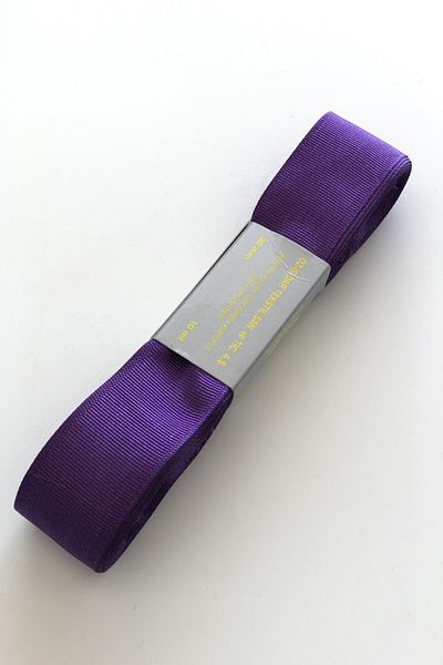 Hayalperest boncuk Panglică Grosgrain Mov 3 Cm 10 Mt