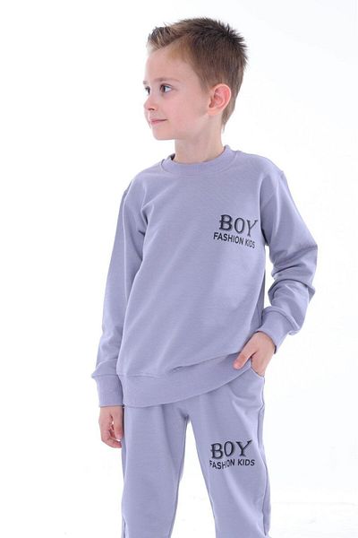 TRENDİMİZBİR Σετ Grey Boy - Boy Fashion Kids