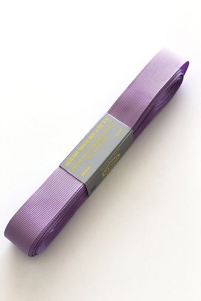 Hayalperest boncuk Panglică Grosgrain Liliac 2 Cm 10 Mt