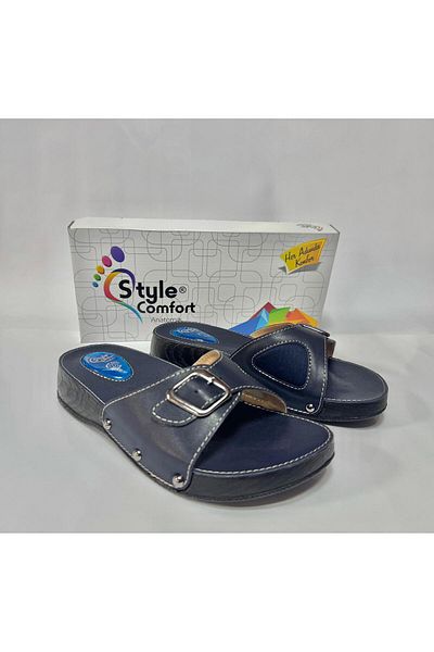 STYLE COMFORT Sc-03 Model Γυναικείες Μαύρες Παντόφλες