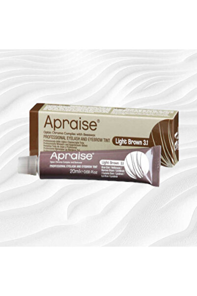 Apraise Kaş Kirpik Boyası 3.1 Açık Kahve 20 ml