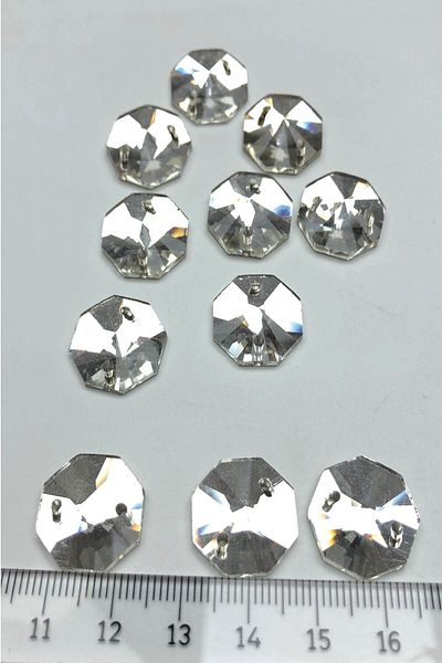 Hayalperest boncuk Διαφανές γυαλί για κρύσταλλο Sworovski Beads 10 τεμαχίων