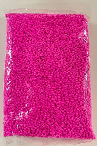 Hayalperest boncuk Νέον Φούξια Χάντρες Άμμου 3 Mm 500 γρ