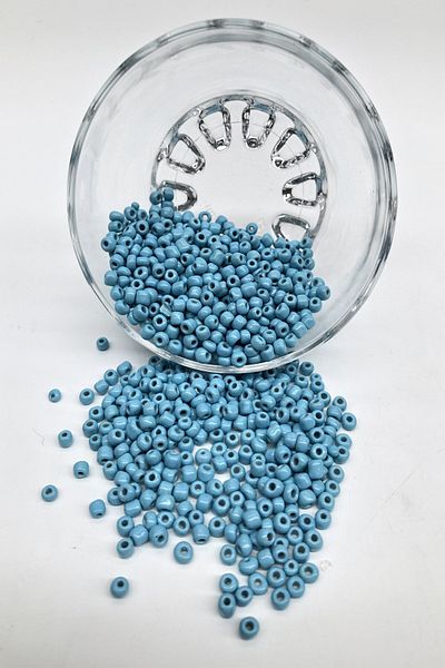 Hayalperest boncuk Turquoise Blue Sand Bead 4 Mm
