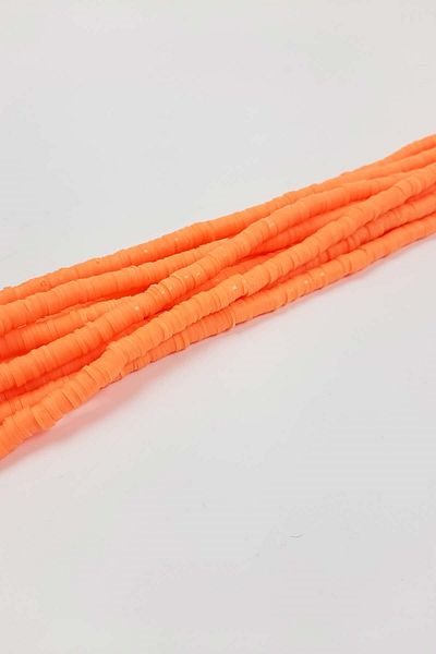 Hayalperest boncuk Orange Dough Bead Fimo