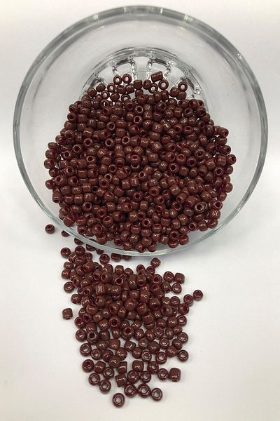 Hayalperest boncuk Dark Burgundy Sand Beads 4 mm 50 Gr