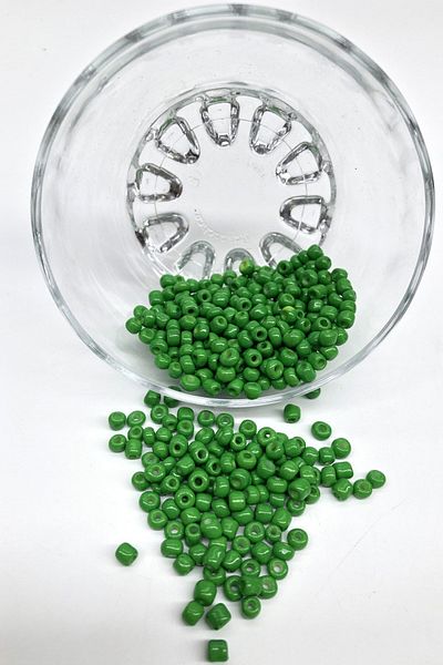 Hayalperest boncuk Matte Green Sand Beads 4 Mm