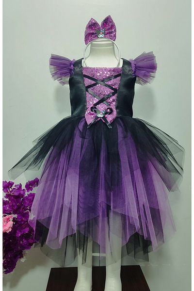 BOZTAŞ BEBE Kuromi Birthday Dress & Gown Dress & Kuromi Costume