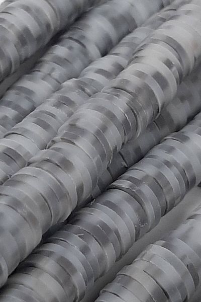 Hayalperest boncuk Gray Color Fimo Dough Bead 6 Mm