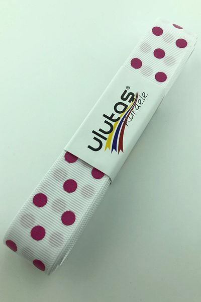 Hayalperest boncuk Κορδέλα 2,5 εκ. Πουά Grosgrain