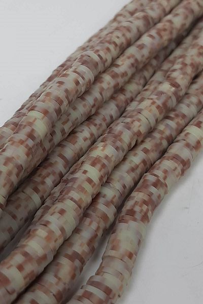 Hayalperest boncuk Coffee Patterned Fimo Dough Bead 6 Mm