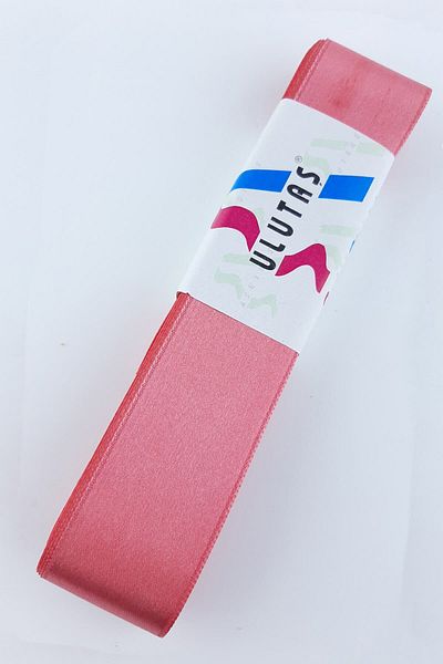 Hayalperest boncuk Σατέν κορδέλα λουλουδιών ροδιού - 3 cm 10 Mt