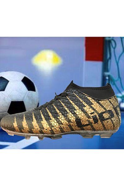 Lion 1453 Παπούτσια ποδοσφαίρου Khaki Crampon