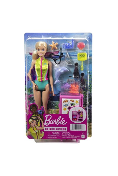Barbie HMH26 Deniz Biyoloğu Oyun Seti