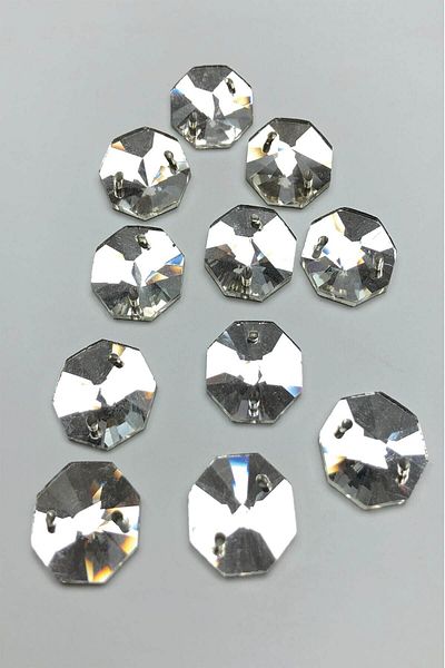 Hayalperest boncuk Διαφανές γυαλί για κρύσταλλο Sworovski Beads 10 τεμαχίων