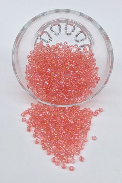 Hayalperest boncuk Γυαλιστερές χάντρες από άμμο σολομού