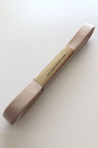 Ulutaş Κορδέλα Grosgrain Χρώμα Πούδρα 1 εκ. 10 Mt