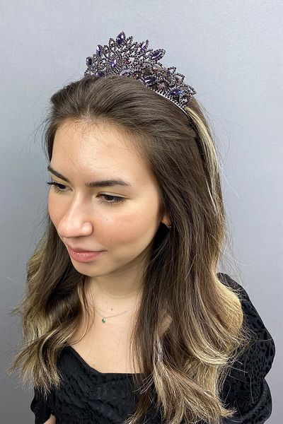 Hayalperest boncuk Coroana de mireasa Purple Heaven Henna