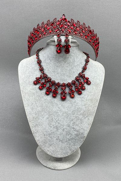Hayalperest boncuk Set coroană și colier Mia Bridal Henna