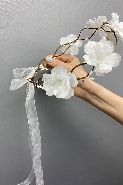 Hayalperest boncuk Accesoriu pentru păr Tiara de mireasă pentru fotografiere în aer liber