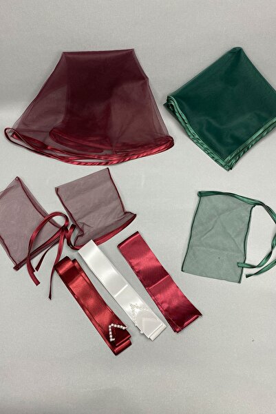 Hayalperest boncuk Σετ Νυφικό Πέπλο, Κάλυμμα Γαμπρού και Κοσμήματα