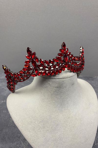 Hayalperest boncuk Coroana de mireasa Henna Venice cu pietre