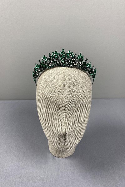 Hayalperest boncuk Coroana de Henna Mireasa Model Belur Leaf