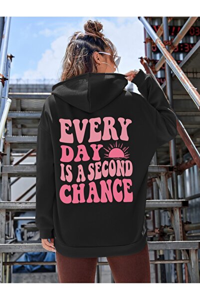 donamod Coke series Slogan Graphic Drop Shoulder Drawstring Hanorac căptușit ...