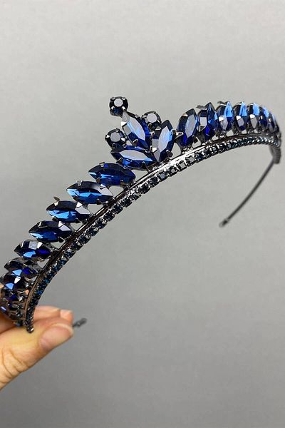 Hayalperest boncuk Coroana de Henna pentru Mireasa Ece Model Slim