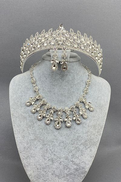 Hayalperest boncuk Set coroană și colier Mia Bridal Henna